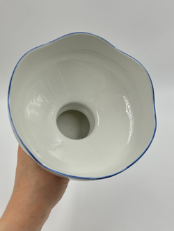 Ваза с синими цветами Wallendorf