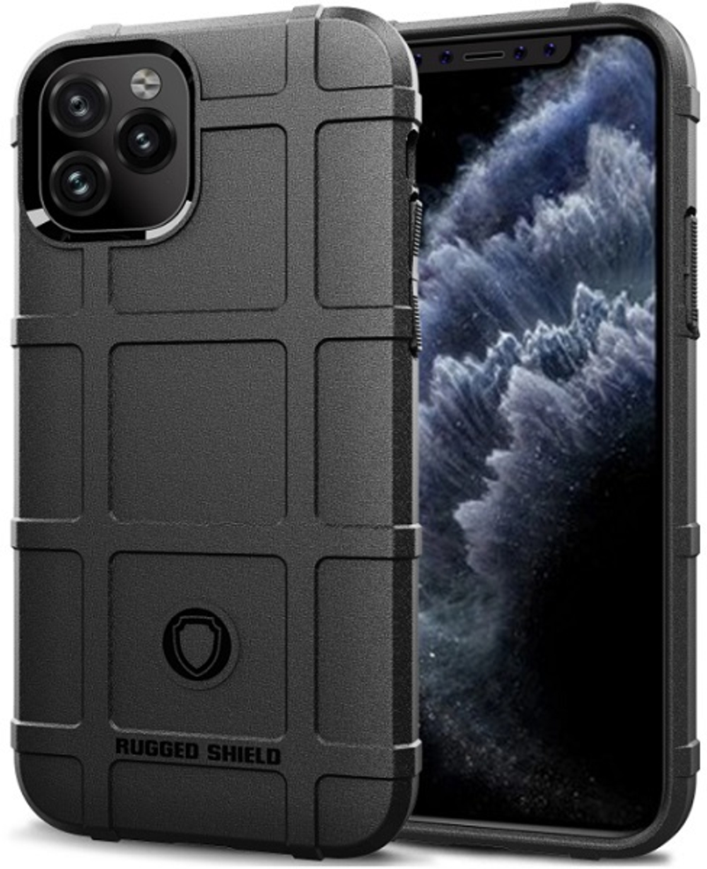 Чехол для iPhone 11 Pro Max цвет Black (черный), серия Armor от Caseport