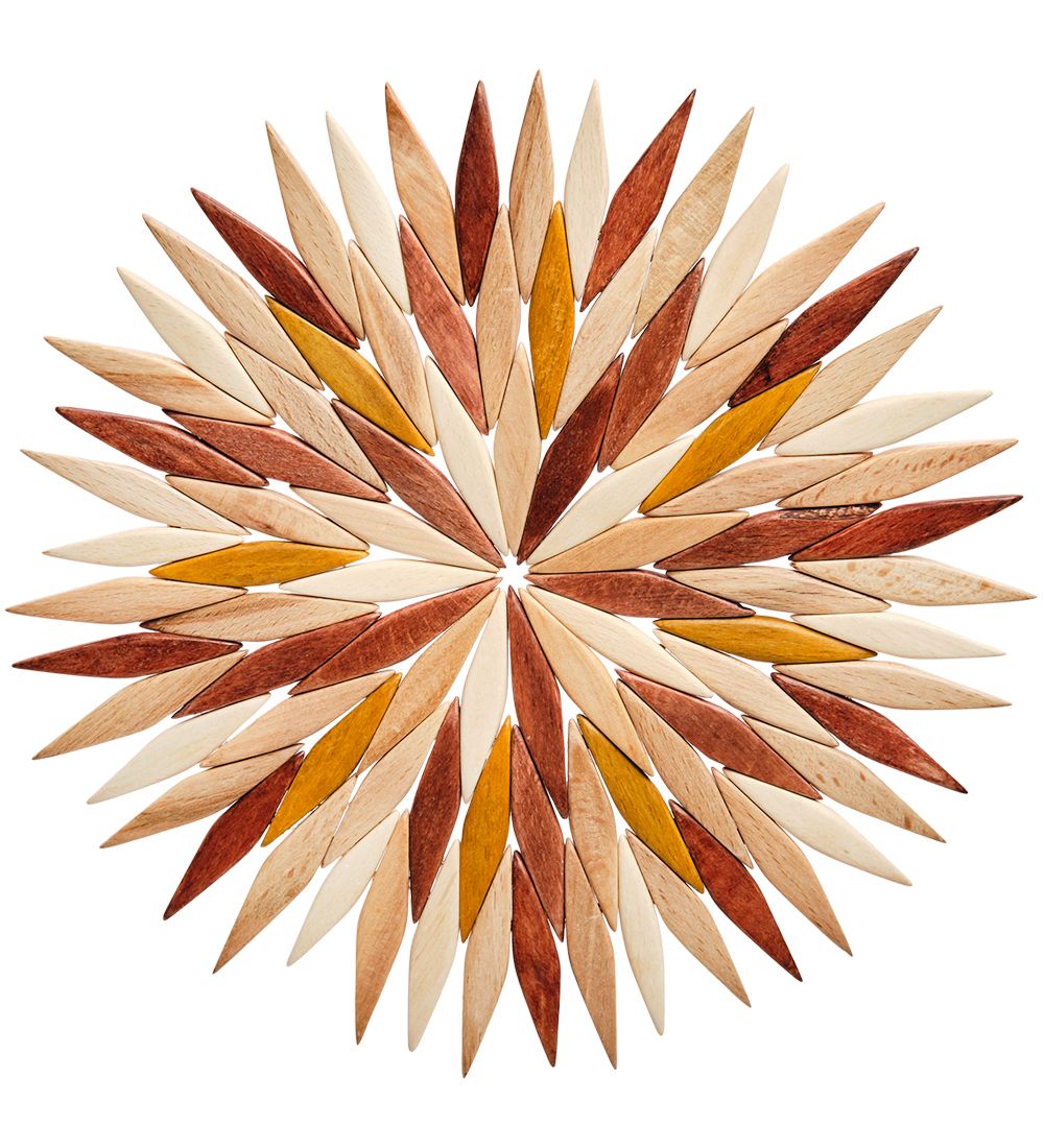 Народные промыслы ДР-500/2 Подставка под горячее, круглая 23х23