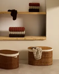 Набор из 2 корзин Indali из ротанга Ø50 и Ø55 см