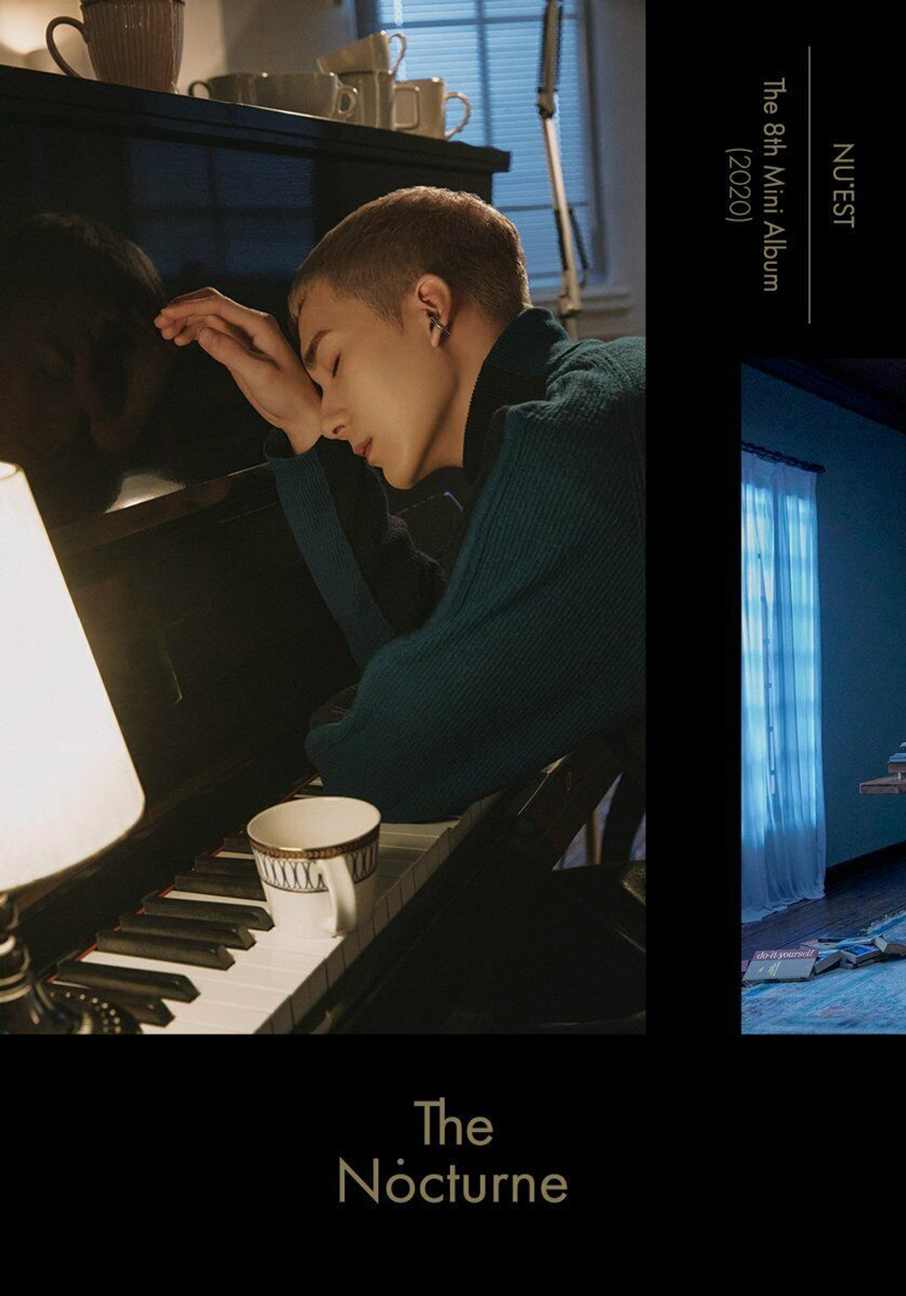 Альбом NU'EST - The Nocturne 8th Mini Album 4 Version SET