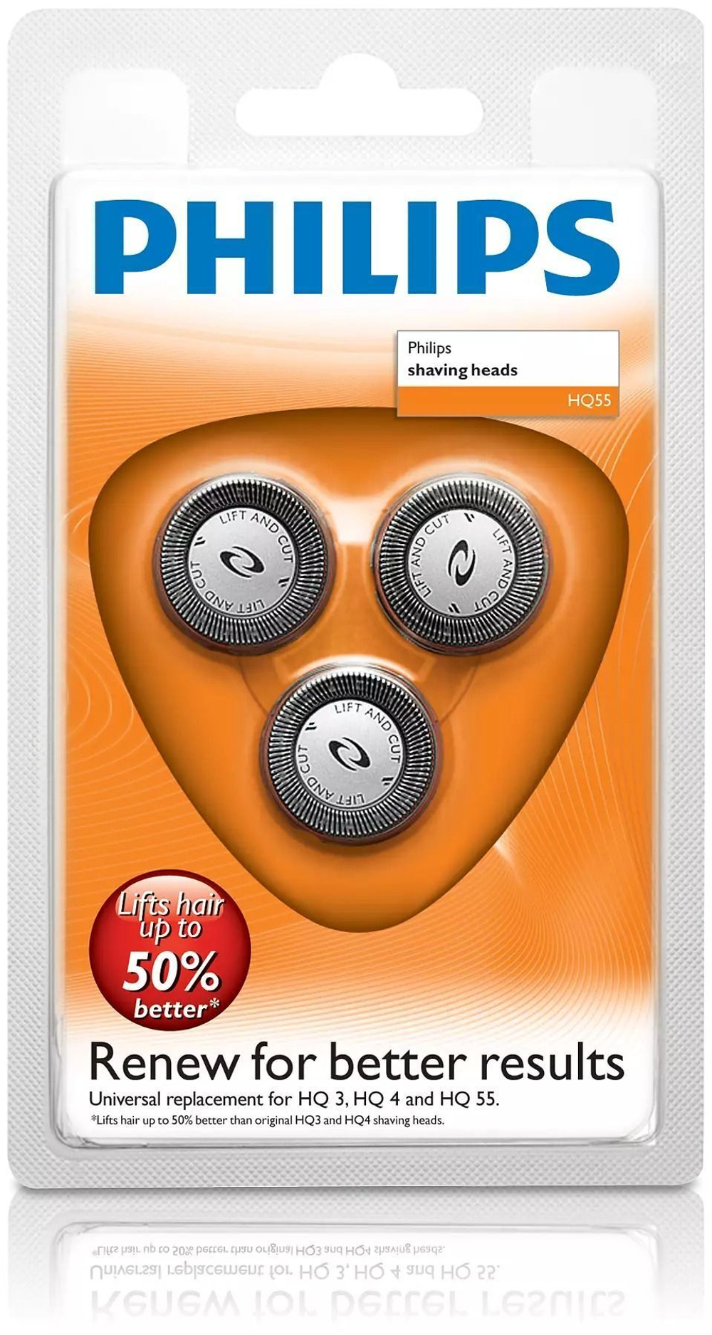Бритвенные головки Philips HQ55/40