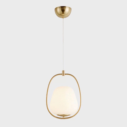 Подвесной светильник Cloyd MONADA-A P1 / выс. 30 см - латунь (арт.10517)