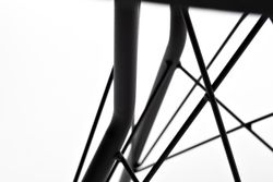 "Конте" интерьерный стол из HPL круглый Ø70см, цвет "серый гранит"