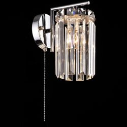 Citilux AXIS CL313411 Бра хрустальное с выключателем Хром