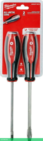 Набор отверток Milwaukee PH2/SL7.9 (4932471872)