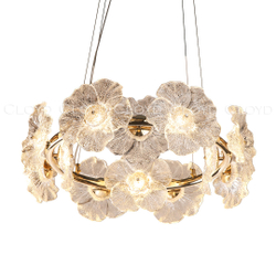 Люстра Cloyd SHAMBALA-B C1 / Ø63 см - золото (арт.11495)
