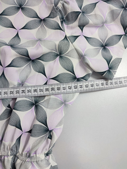 Платье красивое с принтом 46 размер