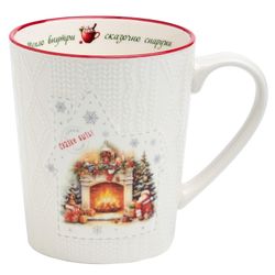 КРУЖКА LEFARD "ТЕПЛО ВНУТРИ , СКАЗОЧНО СНАРУЖИ" 400МЛ