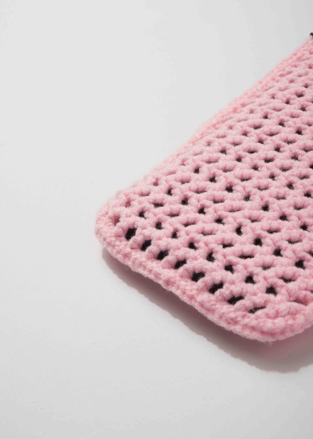 Вязаная сумочка FOS Розовая