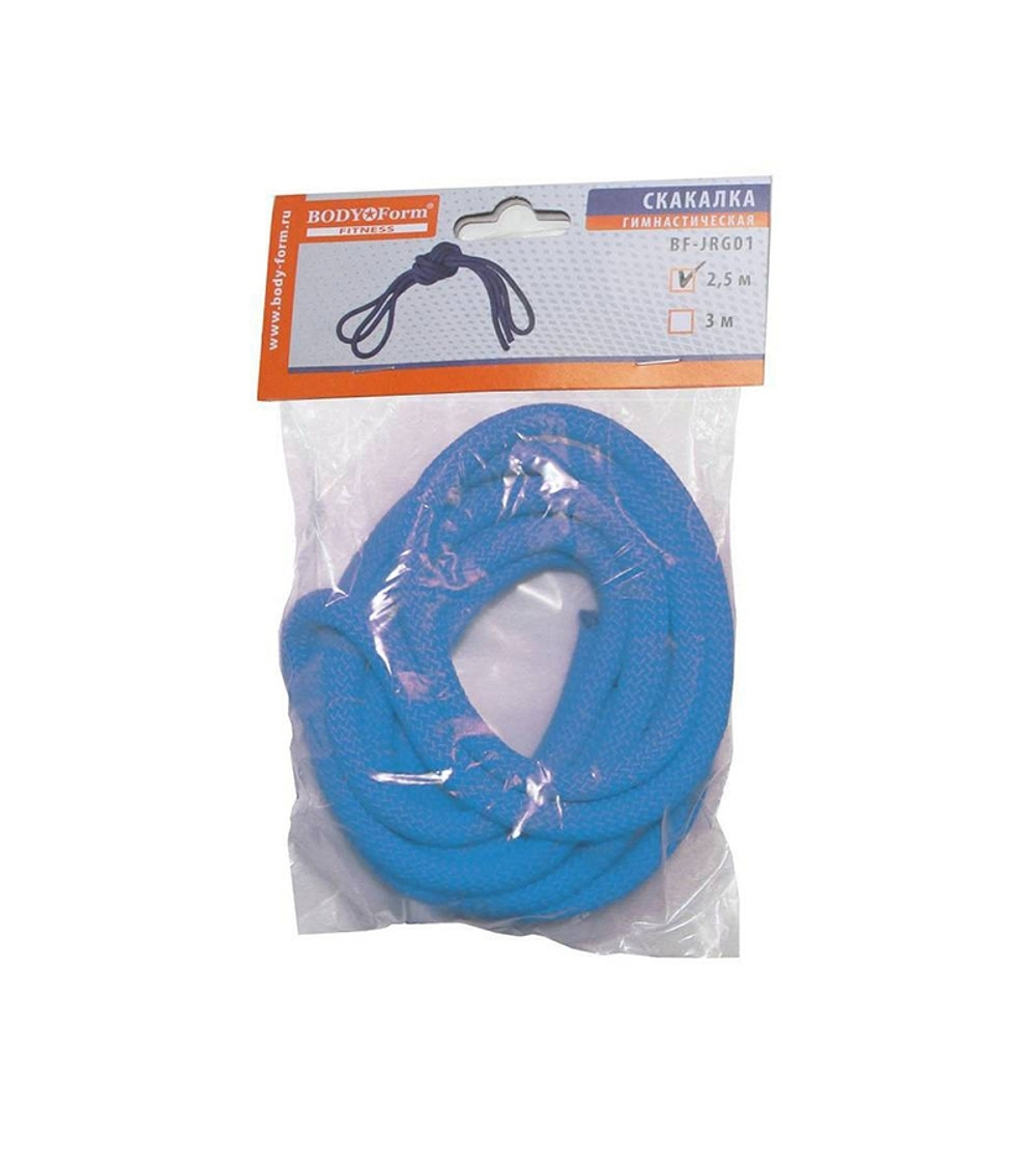 Скакалка для художественной гимнастики Body Form BF-SK01 (BF-JRG01) 2,5 м