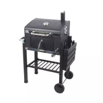 Прямоугольный угольный гриль Norway Rectangular Grill BBQ сталь, модель 4524S