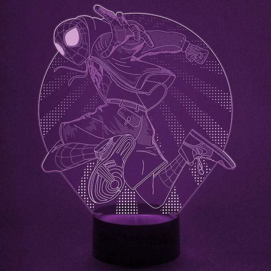 3D лампа Новый человек паук