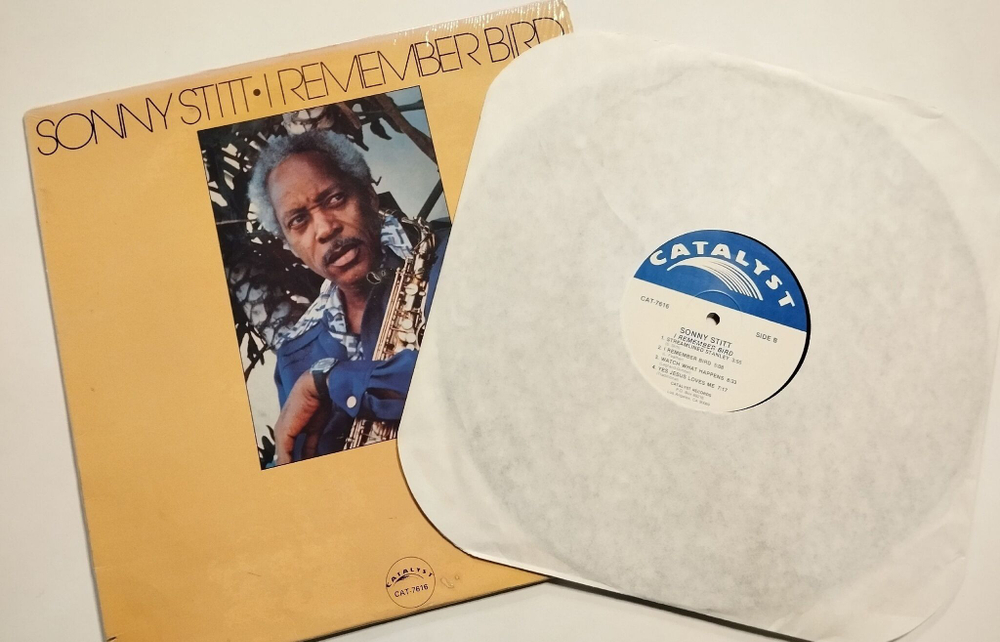 Винтажная виниловая пластинка LP Sonny Stitt I Remember Bird (USA 1977)