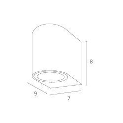 Фасадный светильник Arte Lamp
