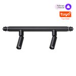 359373 KONST NT24 036 черный Светильник диммир. со сменой цв. температ. (управл. - пульт ДУ или прилож. Smart Life) IP20 LED 10W 48V 3000-6000К GLAT