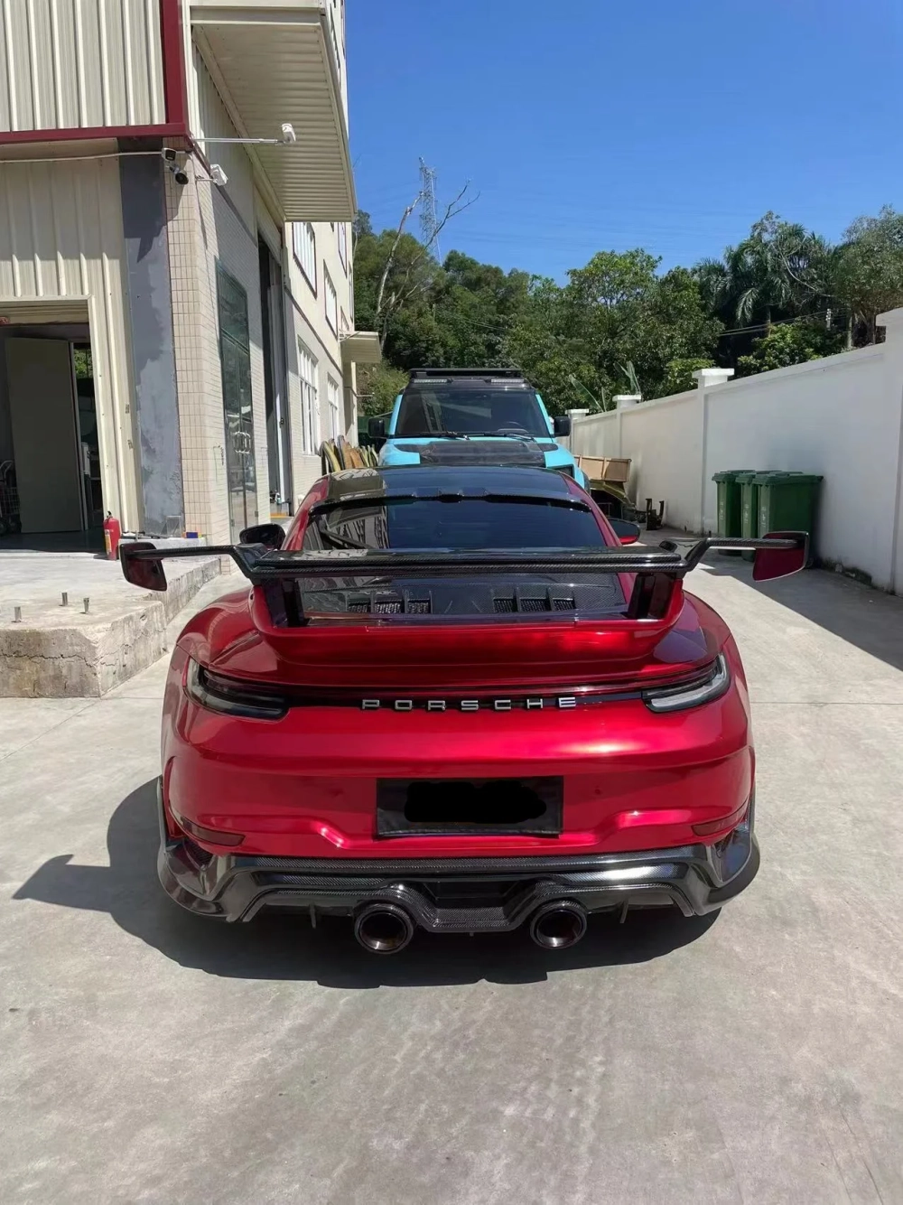 Карбоновый обвес для PORSCHE 911 992.1 CARRERA S 2019–2025