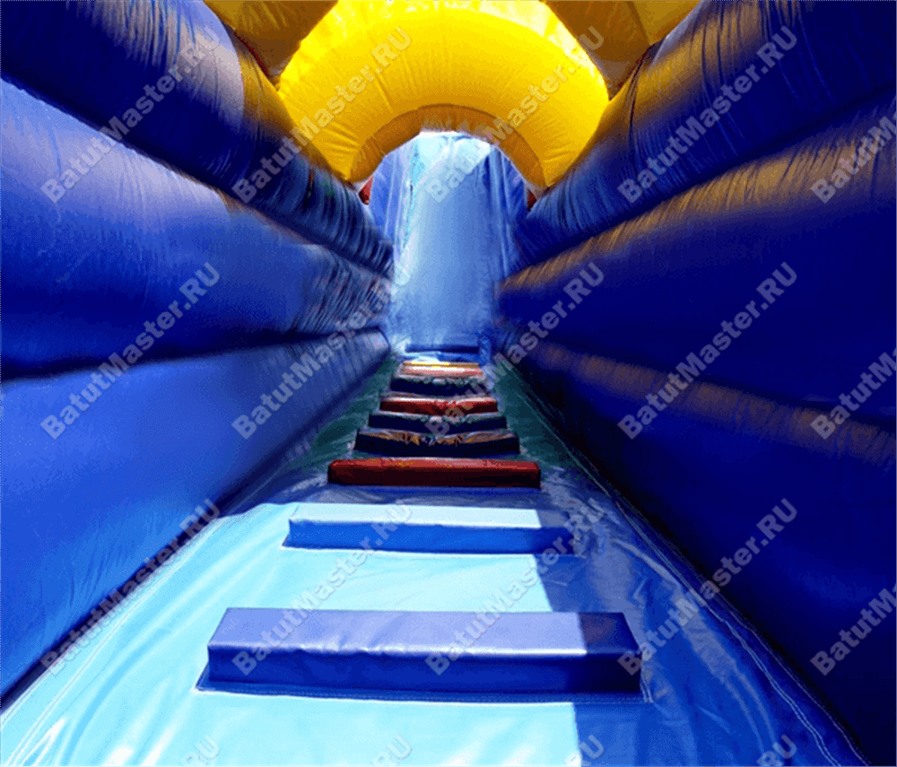 Надувная горка "Курочка ряба"