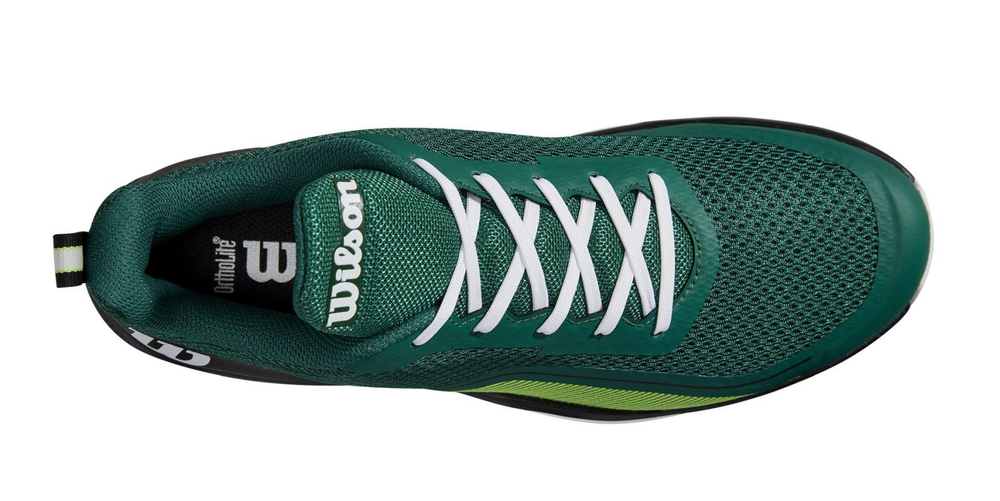 Мужские кроссовки теннисные Wilson Rush Pro Lite - зеленый