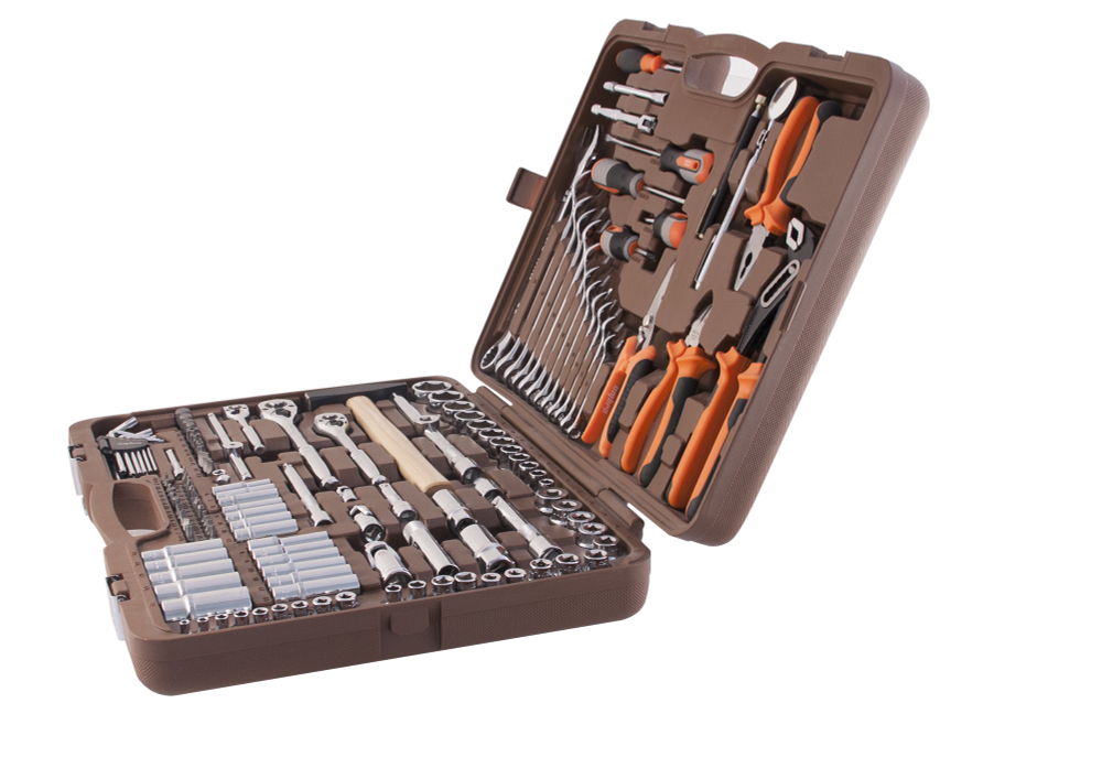 OMT150S (OMT150S18) Набор инструмента универсальный 1/4", 3/8" и 1/2"DR, 150 предметов