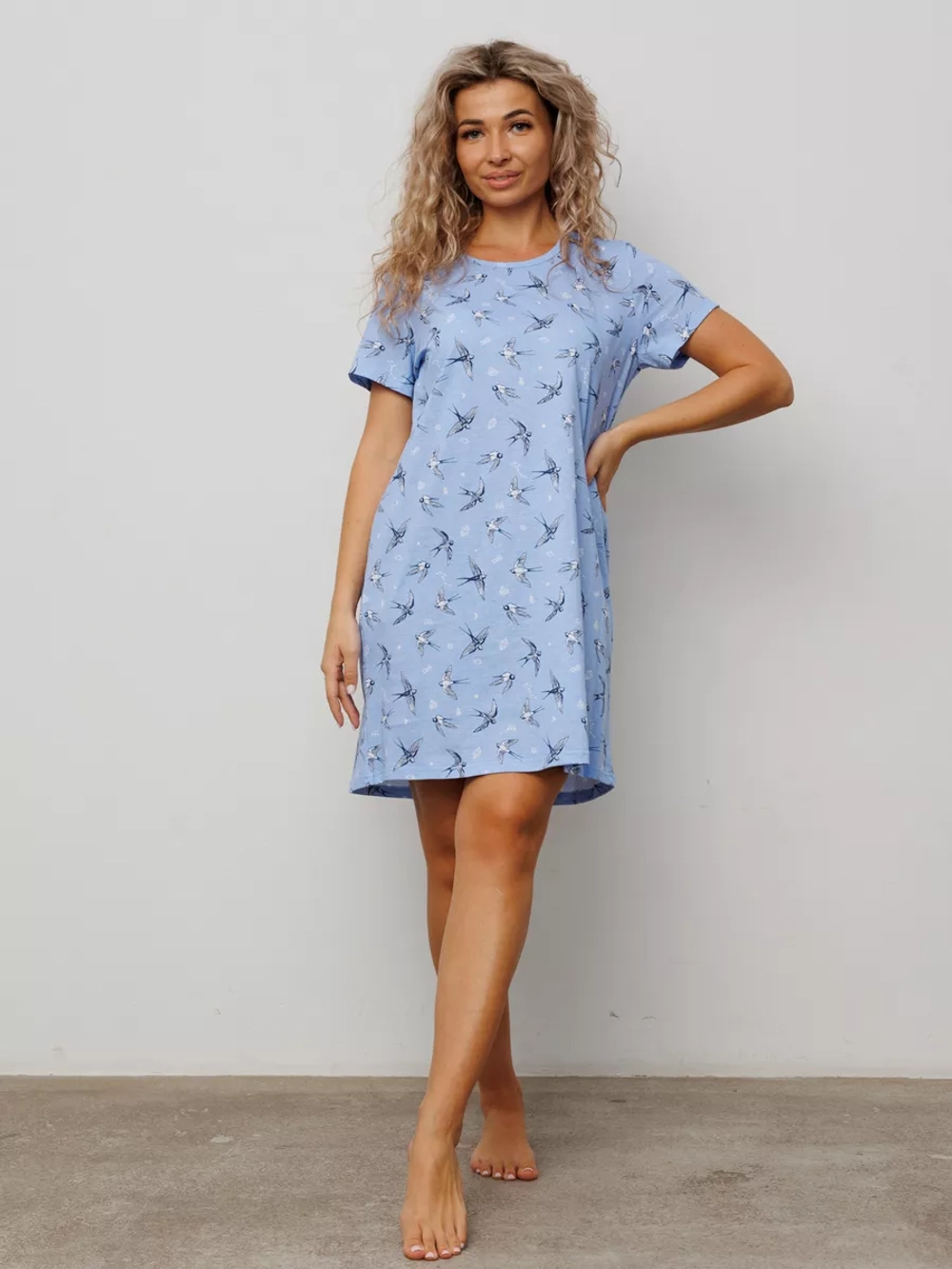 Ночная сорочка хлопок больших размеров в роддом