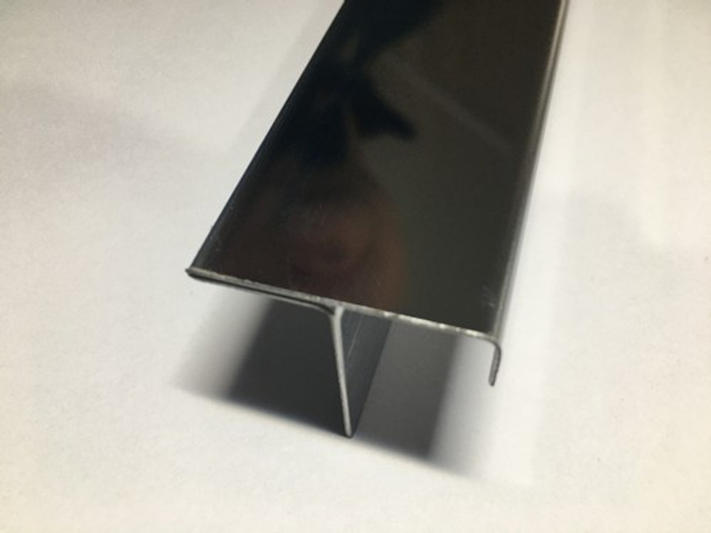 СЛТП 15мм "DP" 2,5м Полир. 0,8мм окантовочн. стальной