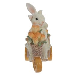 GAEM Фигурка декоративная "Зайцы", L12,5 W6 H13 см