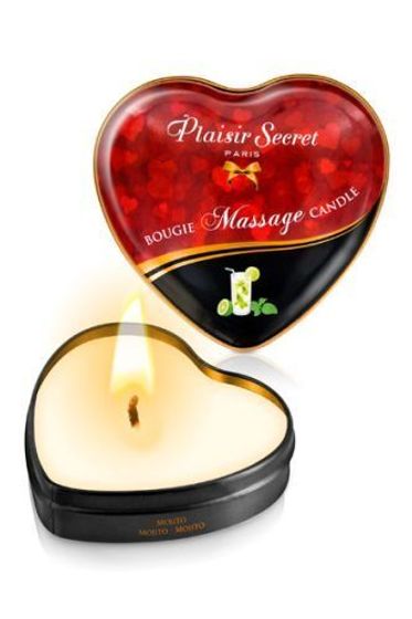 Массажная свеча с ароматом мохито Bougie Massage Candle - 35 мл.