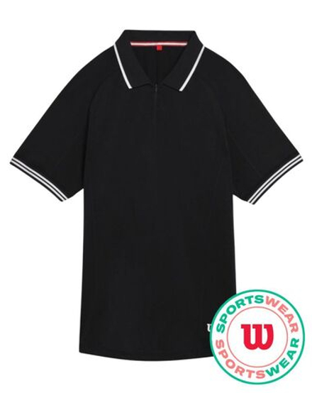 Теннисное поло Wilson Players Seamless 2.0 - black