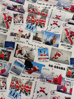 Кулир (принт). Коллаж, 0,39м (БРАК)