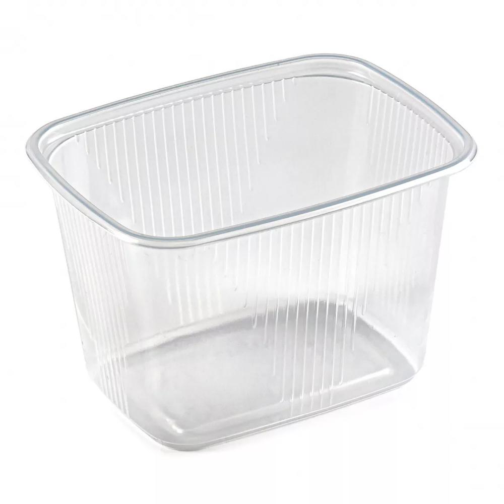 Одноразовые контейнеры 350мл 108х82мм без крышки ПП (100/1000шт)