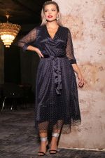 Платье Северное сияние (синее) П11674 LT Collection