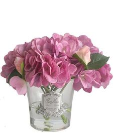 Лиловые гортензии с бутонами роз, Cote Noire