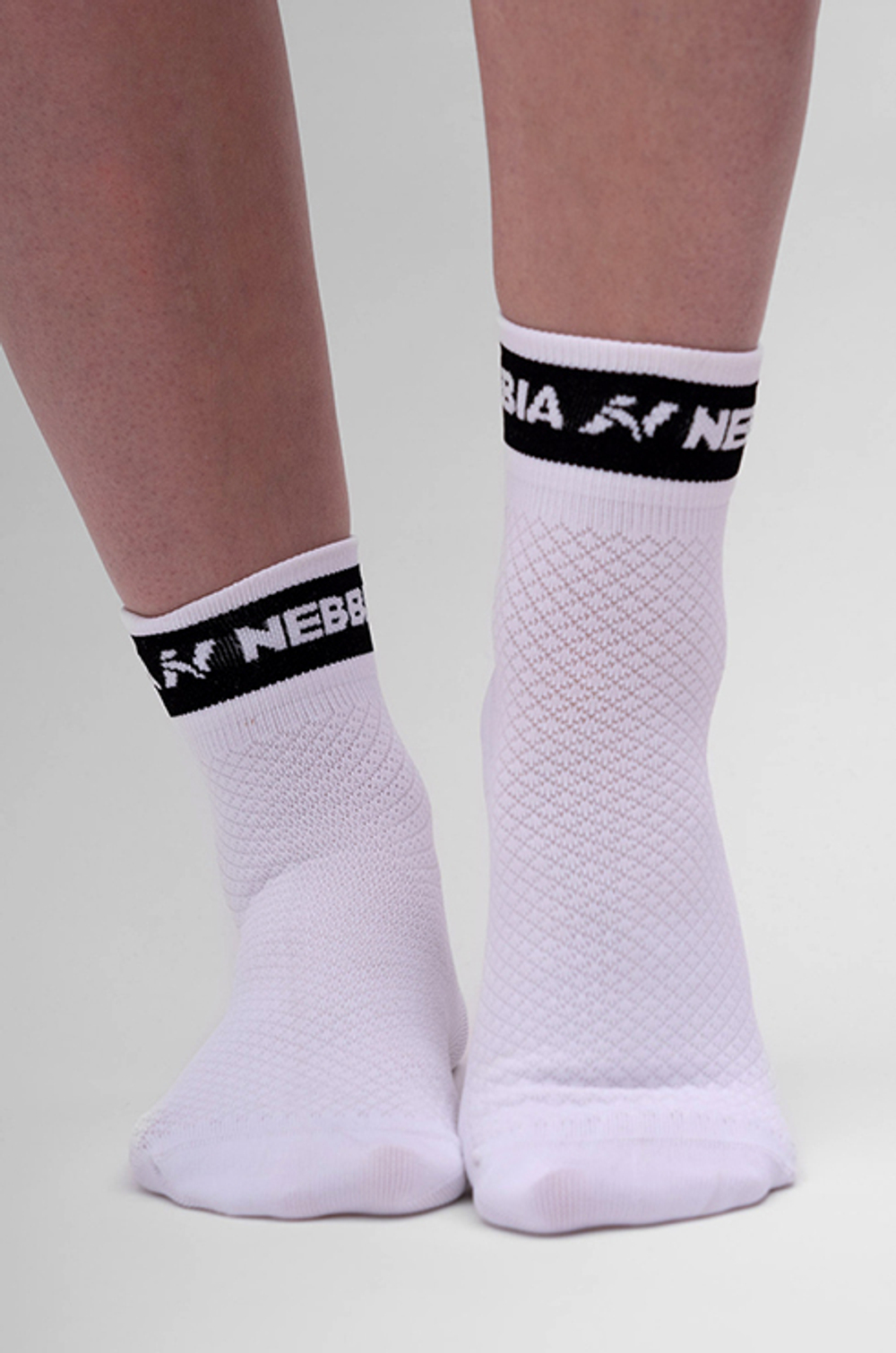 Носки Nebbia “HI-TECH” crew socks 129 White