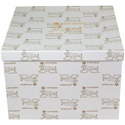 Lenardi 205-146 Конфетница на ножке 20,5 см MARZIPAN в под.уп.(х12)Фарфор