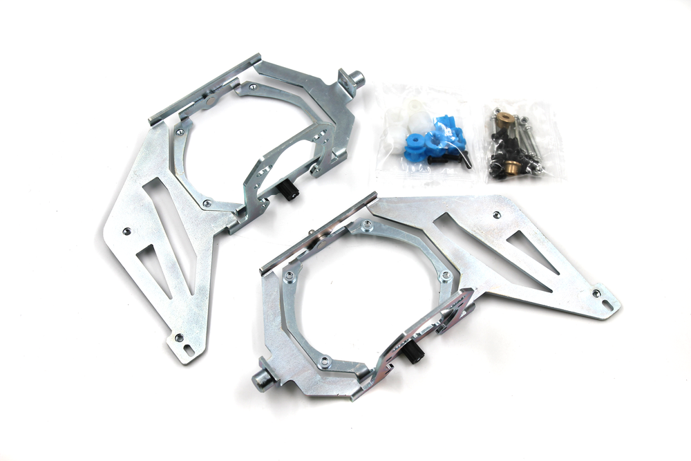 Mercedes GLK X204 (2012-2015) Тип 2 Рестайлинг AFS ZKW переходные рамки для замены линз (комплект, 2шт)