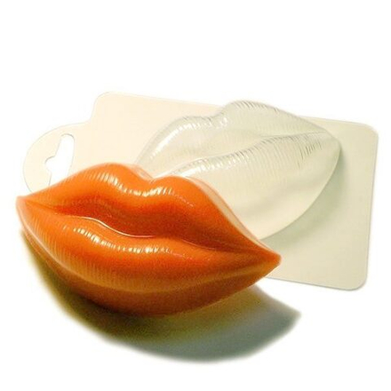 Пластиковая форма для шоколада "Губы"