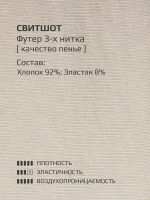 Костюм для девочки, свитшот и леггинсы, бежевый