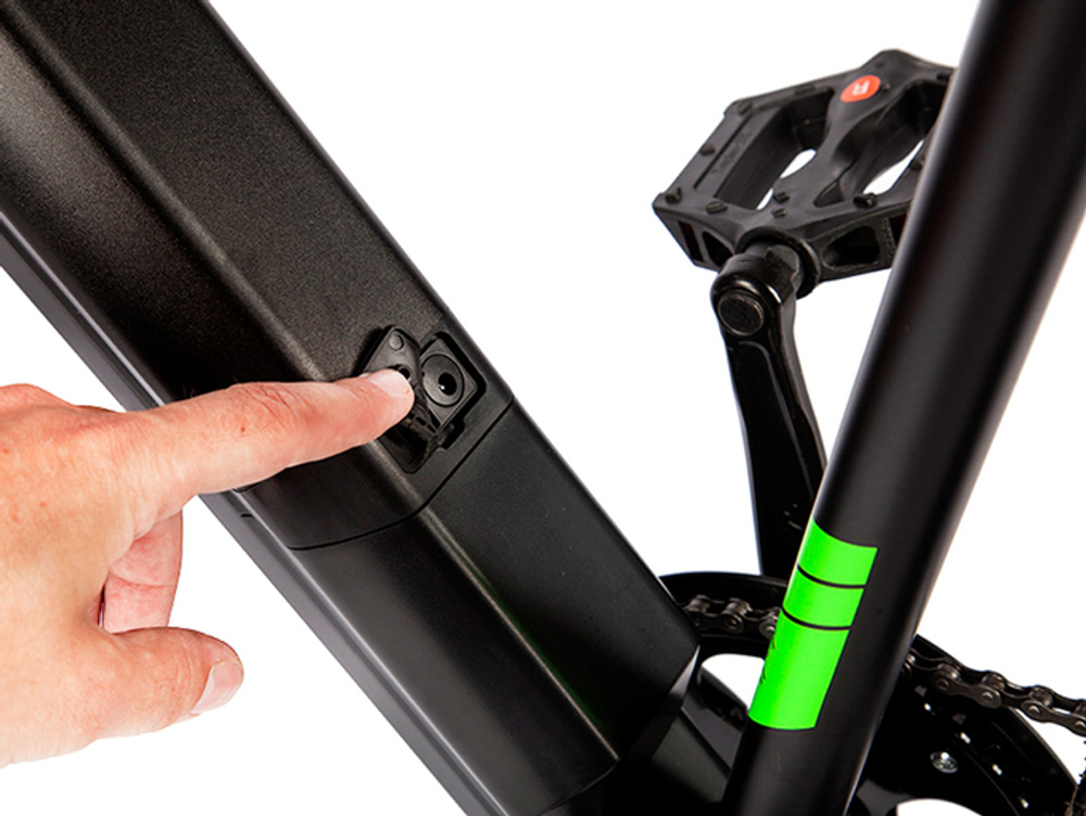 Электровелосипед Eltreco Ultra Max (Черно-синий)