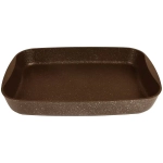 Противень 40*29,5*5см АП (кофейный мрамор)