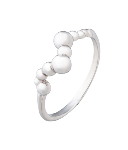 Кольцо из серебра без вставок