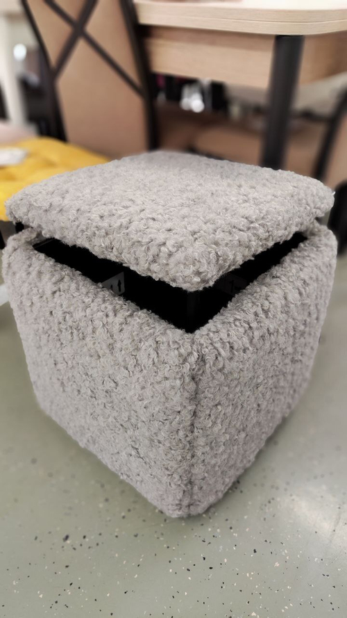 Пуф-трансформер 5в1 (серый)