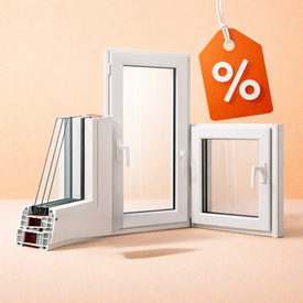 Как купить пластиковые окна или двери со скидкой?