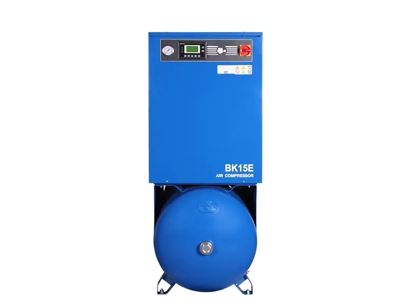 Винтовой компрессор Remeza BK15E-10-500Д на ресивере 500л с осушителем