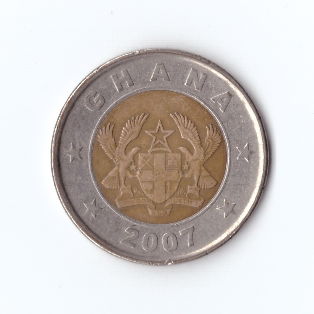 1 седи Гана 2007 биметалл