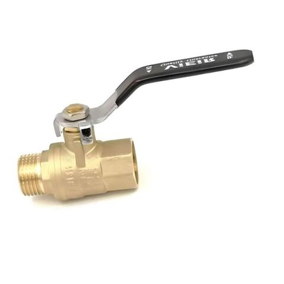 ViEiR шаровой кран HР-ВР 1/2" усиленный желтый, рычаг (VR102-01)