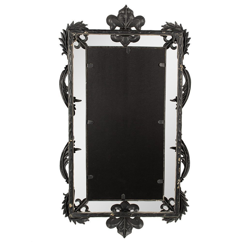 Зеркало "Флёр де лиз" 45x3x81см Металл,МДФ,зеркало