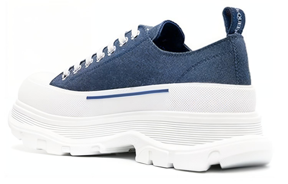 Alexander McQueen Treadslick Sneakers "Indigo Blue"