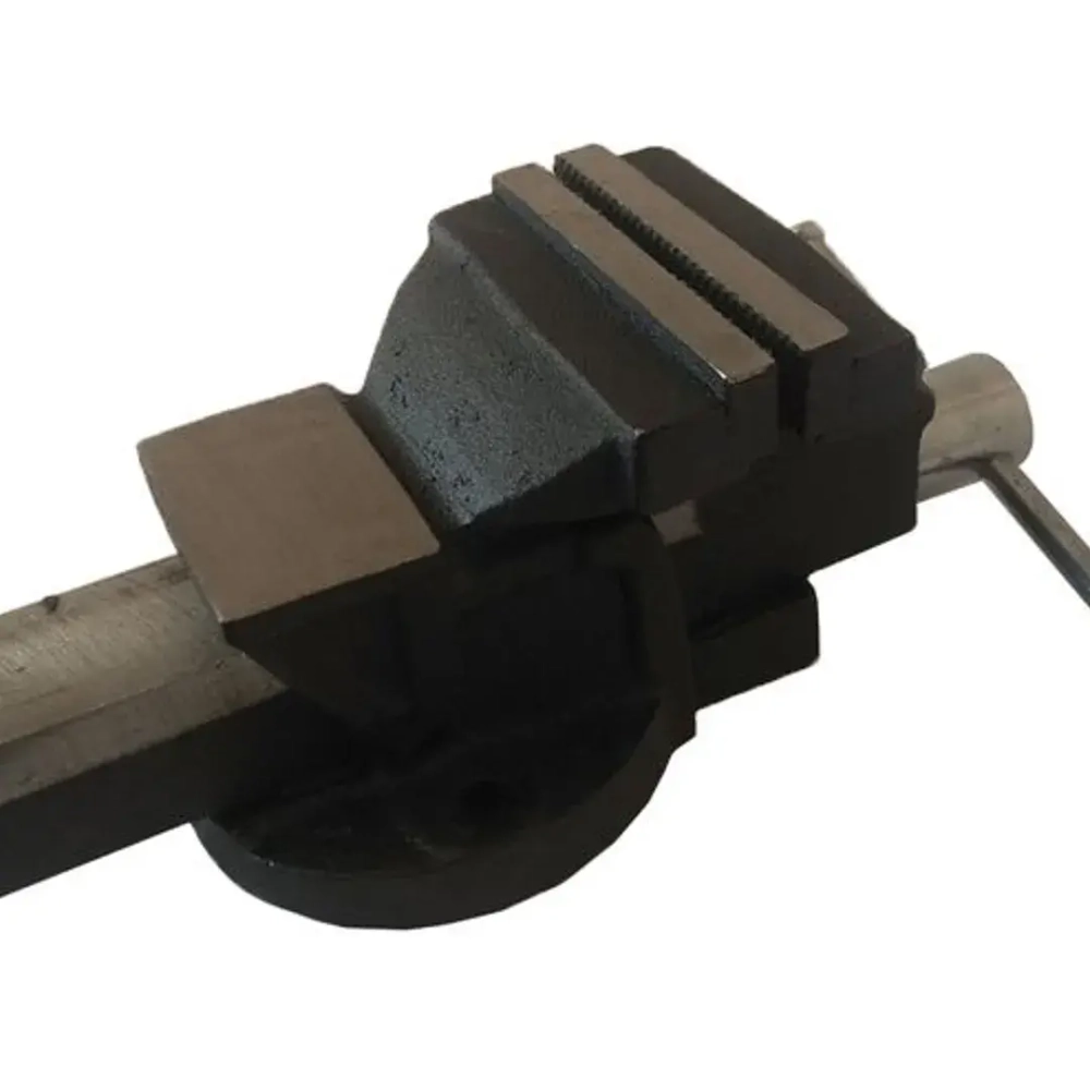 Тиски стальные с наковальней 4''-100мм FORCEKRAFT FK-6540204