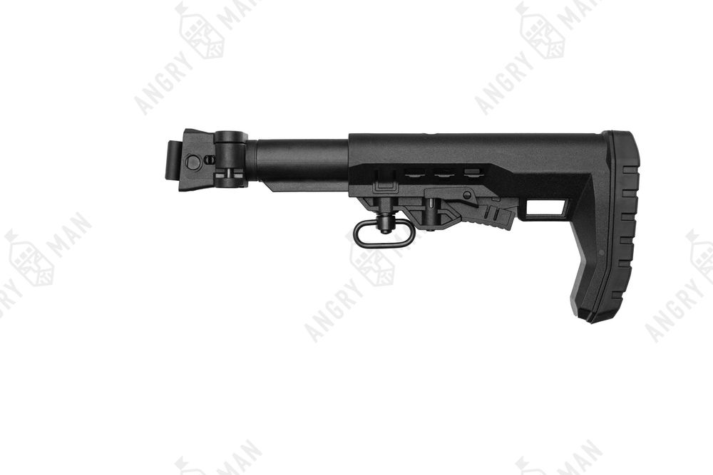 Приклад без рукоятки для боевых складных версий АК (74м, -12, -15, "сотая" серия и тд), на базе Atom, K.Arma